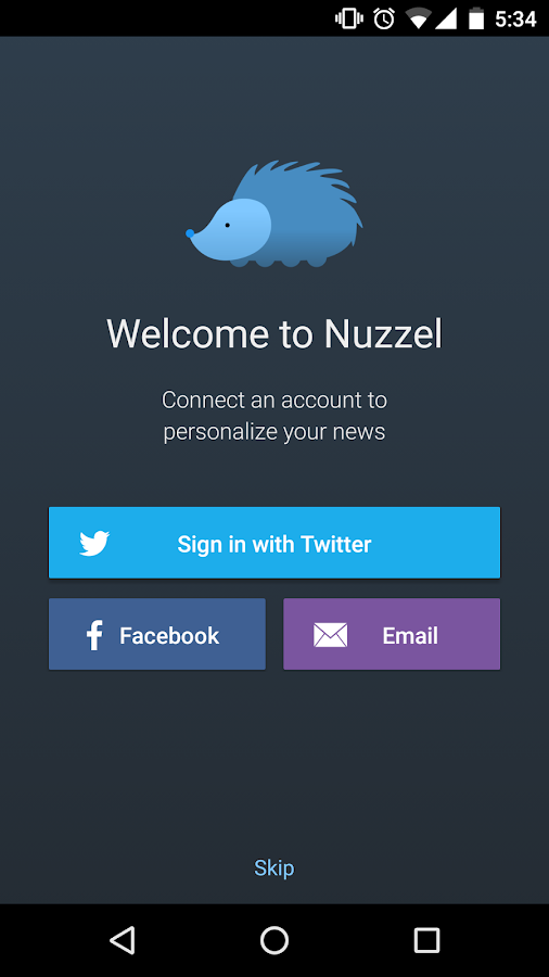   Nuzzel: News for Professionals- screenshot  