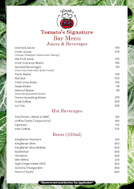 Royal Tomatos menu 8