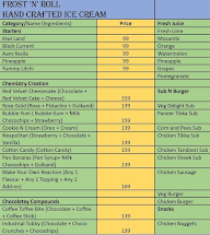 Frost And Roll menu 6