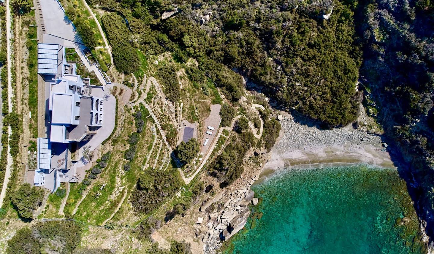 Villa avec jardin et terrasse Andros