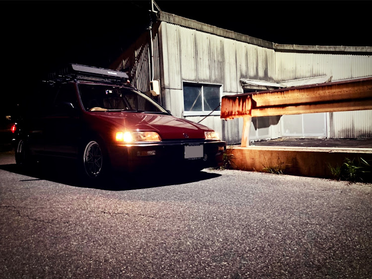 シビックシャトルのUSDM・深夜撮影・Ejimacoast・オールドスクールホンダ・EFシビックに関するカスタム事例の投稿画像2枚目