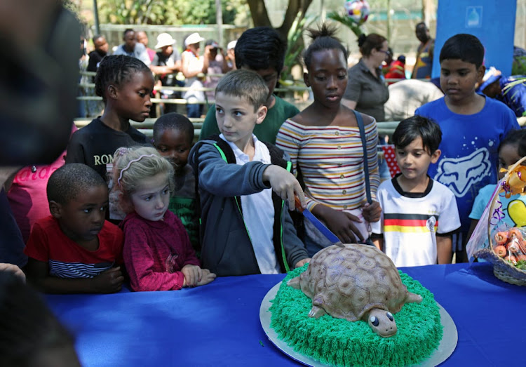 Children of all ages flocked to Durban's Mitchell Park Zoo to celebrate the life of living legend Admiral