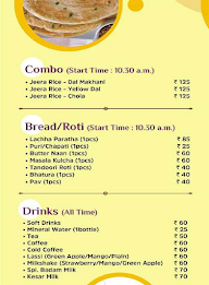 Haldiram's Prabhuji menu 4