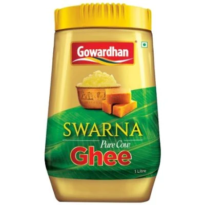 Gowardhan Swarna Pure Ghee Jar 1 Ltr