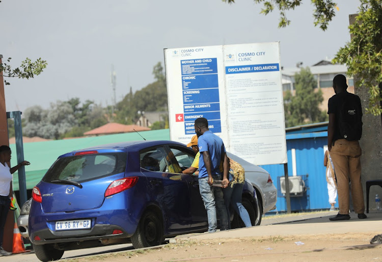 Cosmos Clinic is shown at Cosmos City, west of Johannesburg, in this file photo. Picture: ANTONIO MUCHAVE