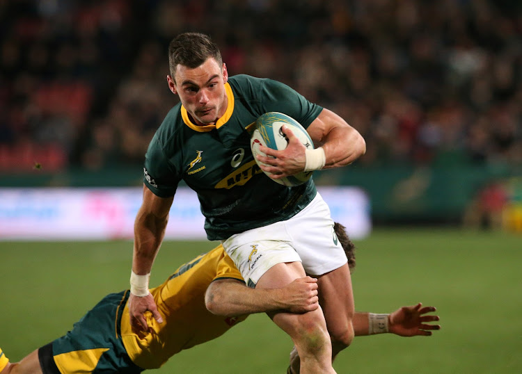 Springbok centre Jesse Kriel will continue to play on the wing against England.