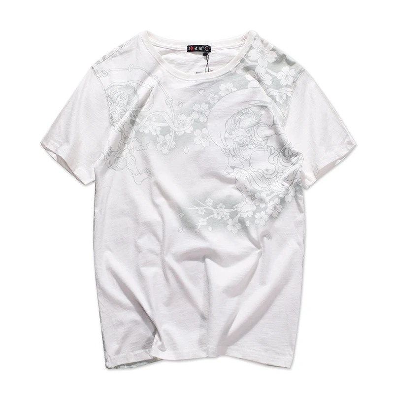 Golden Oni Embroidered Shirt
