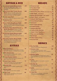 Mirchapur menu 4