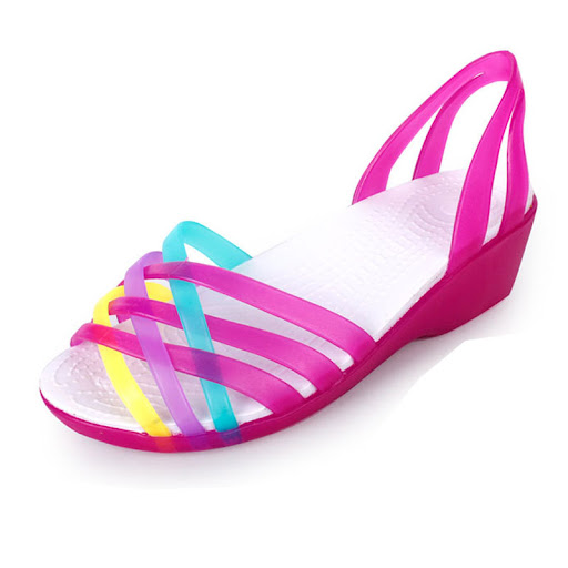 Title 5, Womens Slope Heel Sandals, Summer Hole Shoes, ...