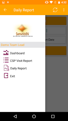 Screenshot Samvriddhi APP