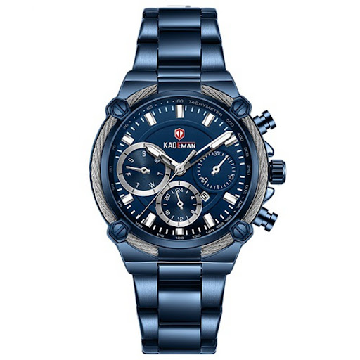 Title 1, Sports Waterproof Steel Band Quartz Watch