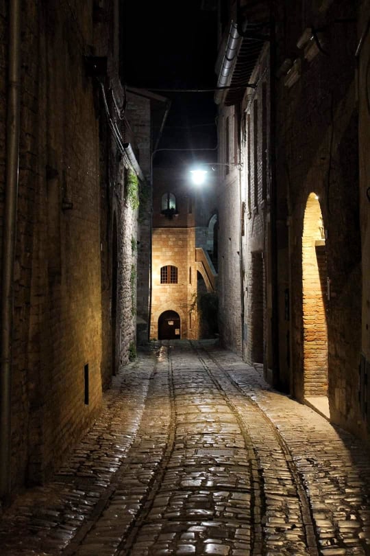 Spello di notte  di Mony68