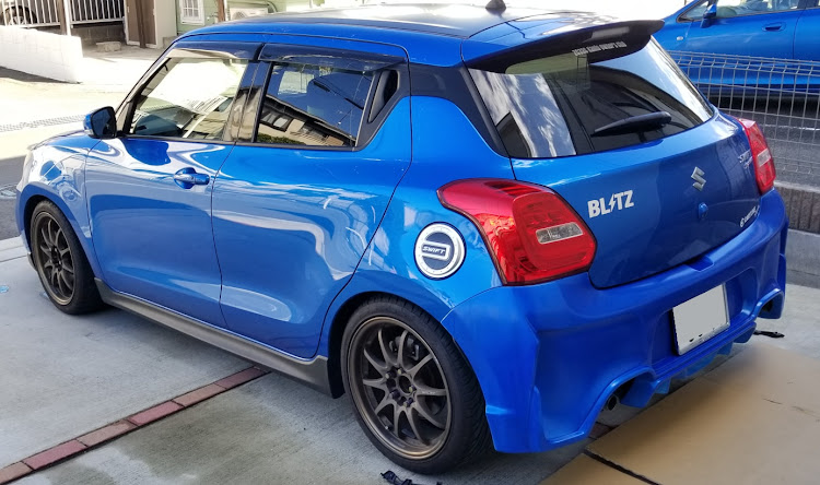 スイフトスポーツのDIY・塗装初心者・失敗した・仮合わせ・クリア吹いてないに関するカスタム事例の投稿画像2枚目