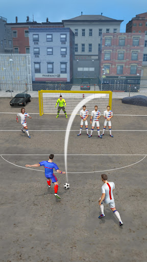 Screenshot Street Soccer Kick Games