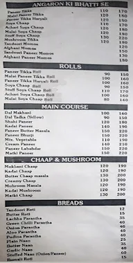 Dilli Zaika menu 2