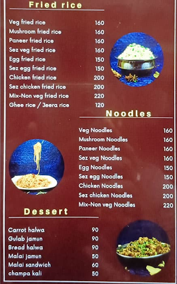 New Biriyani Point menu 