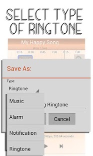 Mp3 Cutter and Ringtone Maker Screenshot