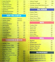 Mj's Hyderabadhi Biryani & Kebabs menu 2
