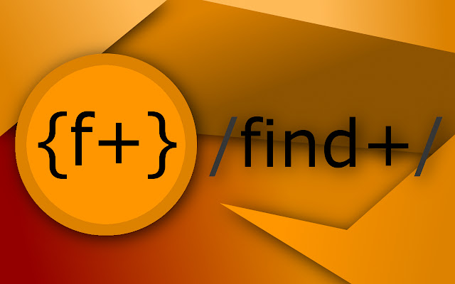 find+ | Regex Find-in-Page Tool chrome extension