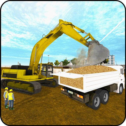 Real Excavator City Builder 3D icon