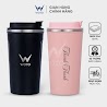 Cốc Giữ Nhiệt 510Ml Wotocup Ly Coffee Holic Inox 304, Bình Giữ Nhiệt 12H Khắc Tên Có Quà Tặng Shopgiatot1989