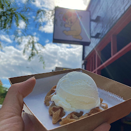 Ice cream Mochi Waffle