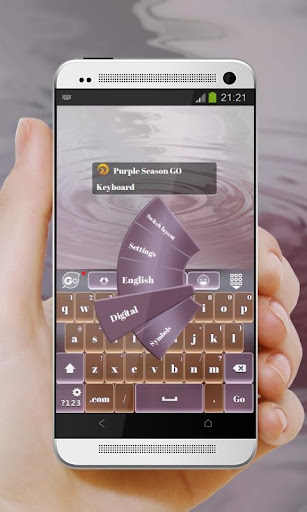 免費下載個人化APP|보라색 시즌 GO Keyboard app開箱文|APP開箱王