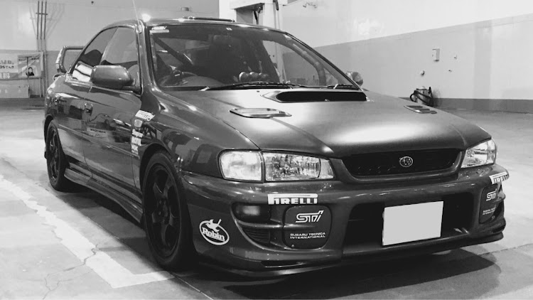 ランサーエボリューションのランエボ・インプレッサ・モノクロ・外出自粛頑張ろう！に関するカスタム事例の投稿画像2枚目
