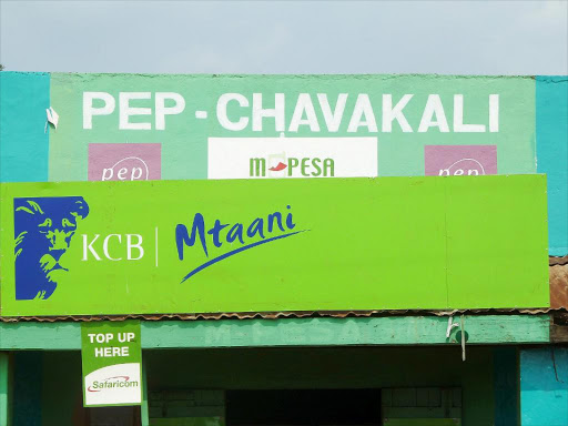 closer: A Kenya Commercial Bank agent outlet at Chavakali trading centre./FILE