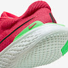 zoom x invincible run flyknit 2 siren red / team red / green strike / black