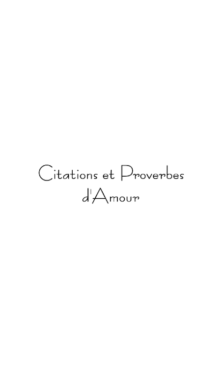 Citations D Amour Android Apps Appagg