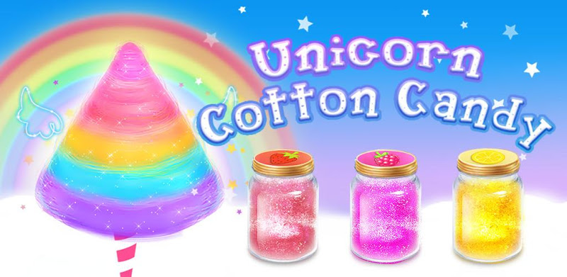 Unicorn Cotton Candy - Cooking Games for Girls