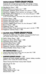 Sparrows At Home Cafe menu 8