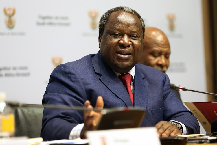 Finance minister Tito Mboweni