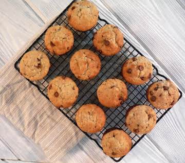 Banana Chocolate Chip Muffins