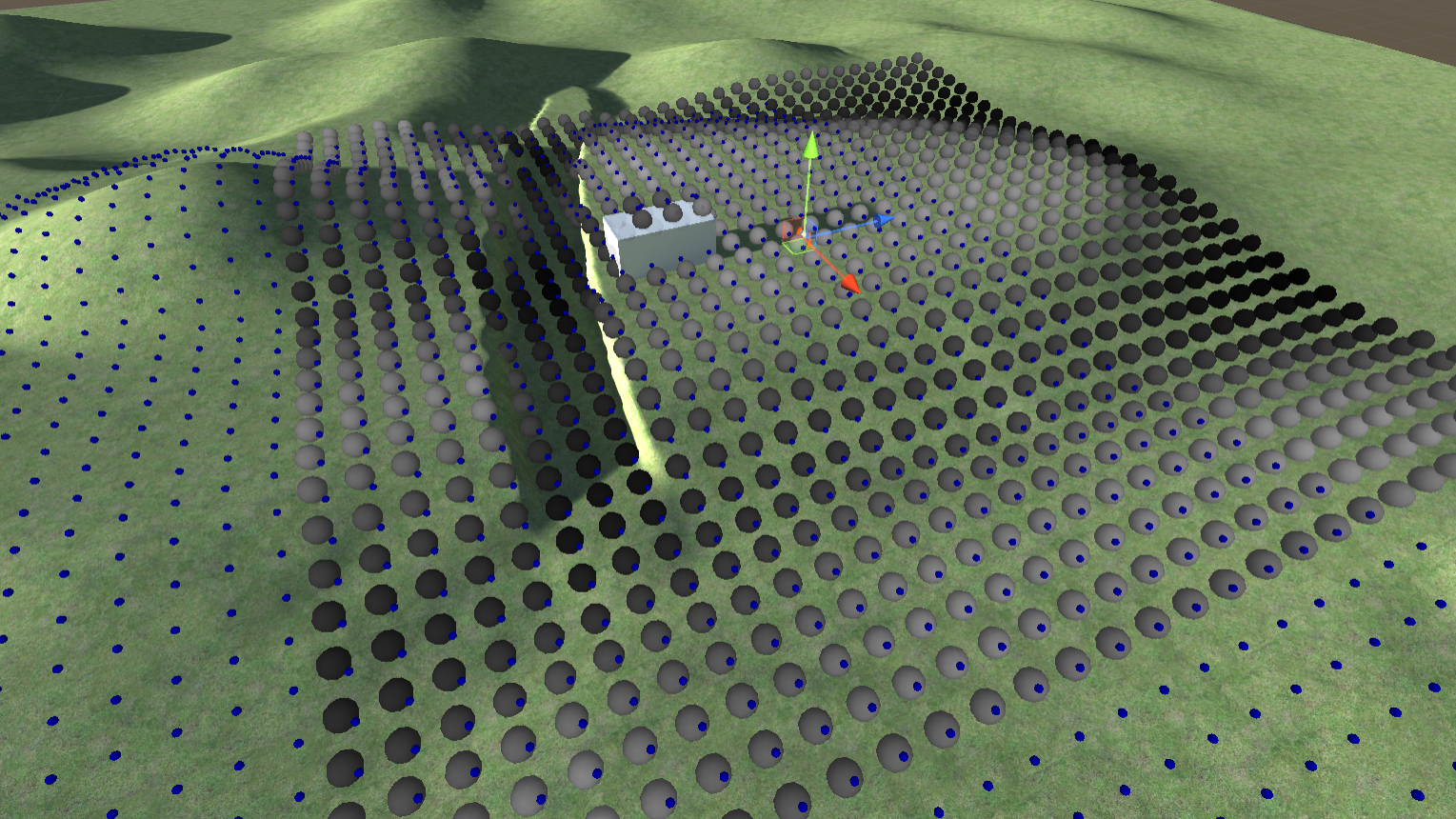 Cardinal Sampling of Visibility Predictions