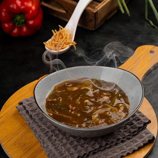 Veg Hot & Sour Soup (500 ML)