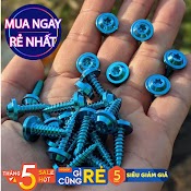 Ốc Titan Gr5 4Ly 5Ly 6Ly Dàn Áo Yamaha Honda Suzuki Cực Kì Xịn Xò Đủ Màu Cho Các Dòng Xe