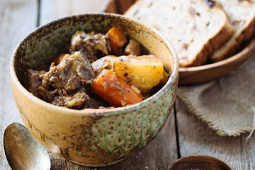 Brown butter beef stew