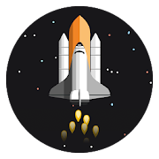 Rocket Space Launch  Icon