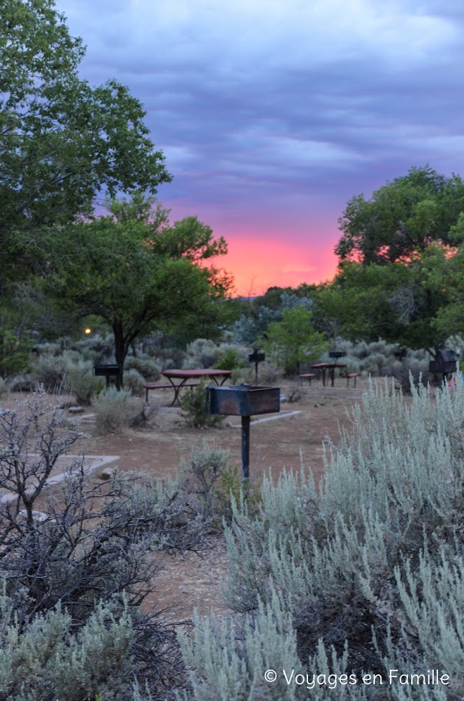 sunset, taos