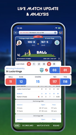 Screenshot Cricket Fast Live Line