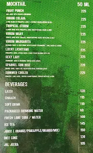 The Mint Leaf menu 4