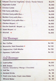 Cafe Solaire - Golden Palms Hotel & Spa menu 6