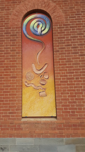 Rainbow Serpent Art