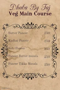 Dhaba by Taj menu 5