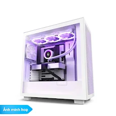 Thùng máy/ Case NZXT H7 FLOW RGB ALL WHITE (CM-H71FW-R1)