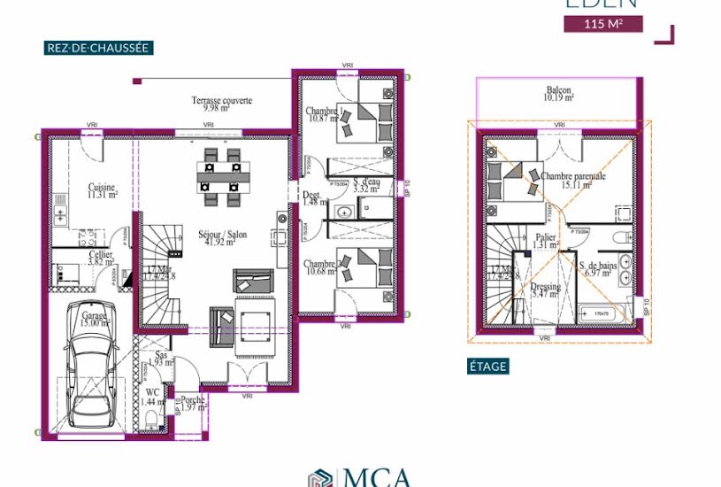  Vente Terrain + Maison - Terrain : 720m² - Maison : 115m² à Gujan-Mestras (33470) 