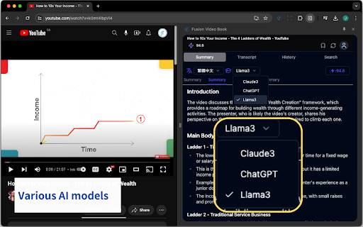 YouTube Research Assistant screenshot 4