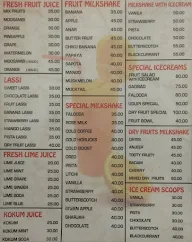 Udupi Grand menu 5